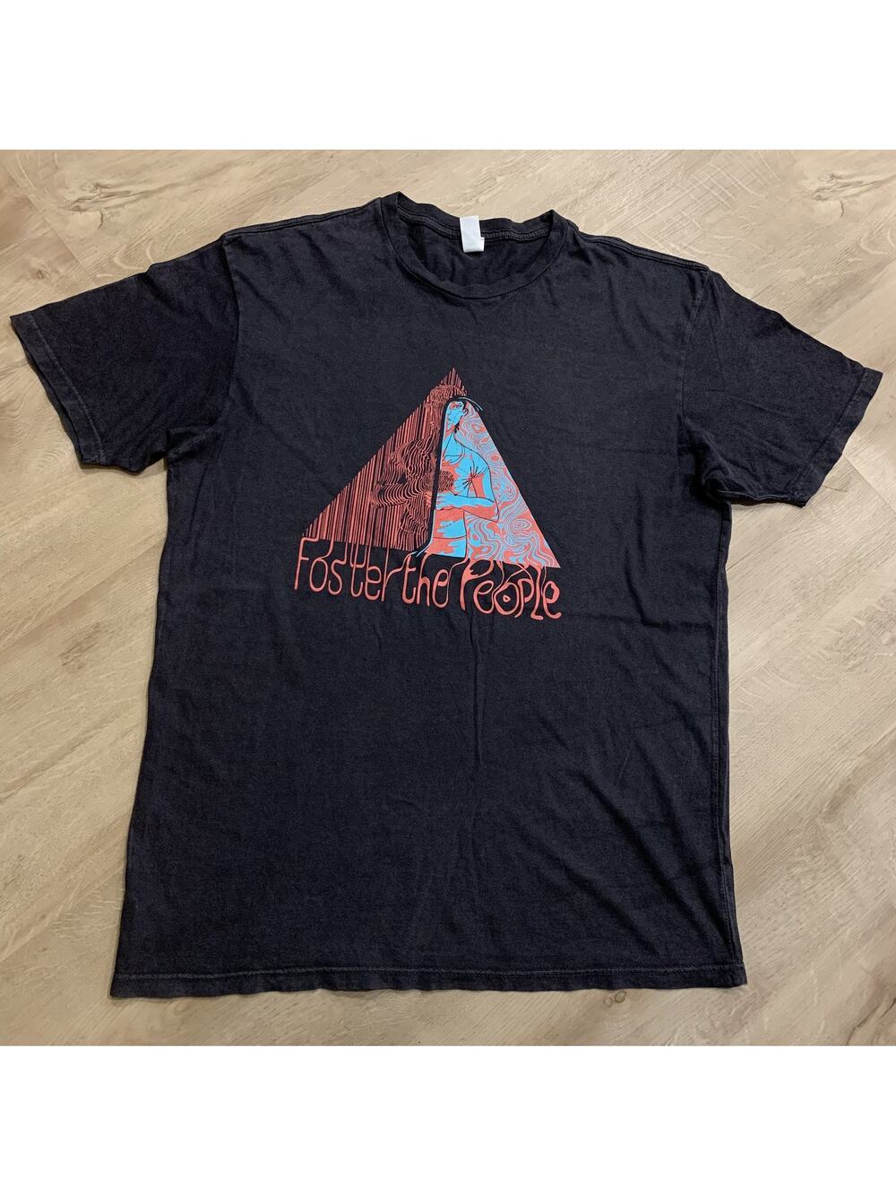 Foster The People 2025 Tour Band Tee T-Shirt Men's Large Paradise State Of Mind
